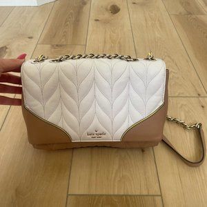 Kate Spade Emelyn Briar Lane Quilted Crossbody Bag White Dove Multi